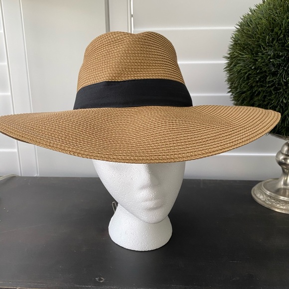 ERIC JAVITS NWT Daphne' Broad Brim Fedora - Picture 4 of 12